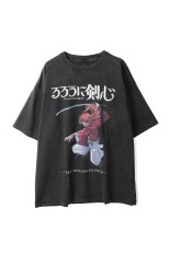 S/S T-Shirt (KENSHIN) - BLACK