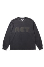 GDYE LOGO L/S TEE - S.GRAY (ACY-25AW-008)
