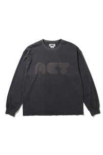 GDYE LOGO L/S TEE - S.GRAY (ACY-25AW-008)