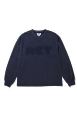 GDYE LOGO L/S TEE - S.NAVY (ACY-25AW-008)