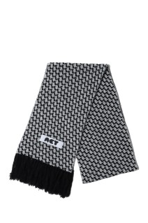 KPATTERN STOLE - RED (ACY-25AW-016)