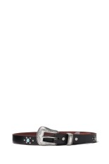 HTC / SD Belt #Western B Turquoise - BLACK