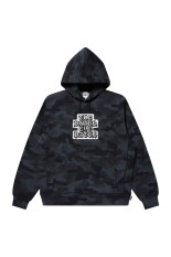 OE OG LABEL HOODIE - BLACK CAMO (BEPFW25CS38)