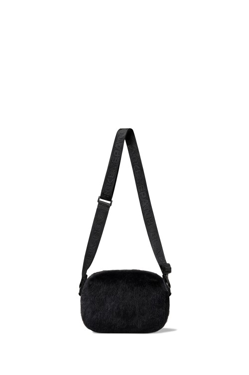 OG LABEL FAUX FUR SHOULDER BAG - BLACK (BEPFW25AC65) | セレクト
