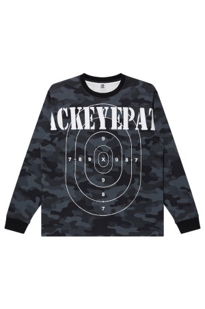 BODY TARGET L/S TEE - BLACK CAMO (BEPFW25LT18)