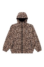 LEOPARD PATTERNED RIPSTOP TRACK JACKET - MULTI (BEPFW25OT05)