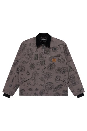 UE TATTOO FLASH DUCK JACKET - CHARCOAL (BEPFW25OT17)