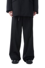 EXTRA WIDE TROUSERS - BLACK (ST.1419)