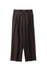 LONG WIDE TROUSERS - MILITARY KHAKI (ST.1423)