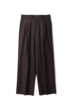LONG WIDE TROUSERS - MILITARY KHAKI (ST.1423)