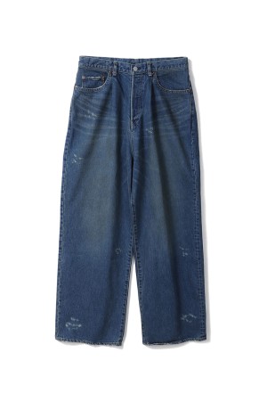 BAGGY DENIM JEANS - INDIGO (ST.1392)