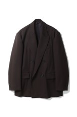 DOUBLE BREASTED BLAZER - MILITARY KHAKI (ST.1414)