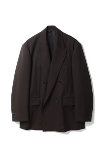 DOUBLE BREASTED BLAZER - MILITARY KHAKI (ST.1414)