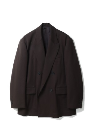 DOUBLE BREASTED BLAZER - MILITARY KHAKI (ST.1414)