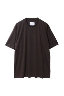 SUVIN COTTON BASIC TEE - DARK BROWN (ST.1504)