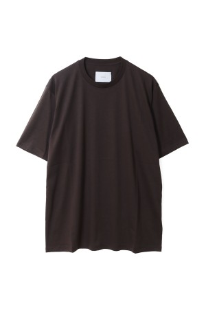 SUVIN COTTON BASIC TEE - DARK BROWN (ST.1504)