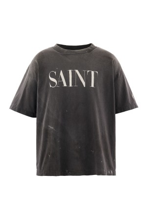 SS T-SHIRT / SAINT 666 / BLACK (SM-MK8-0000-006)