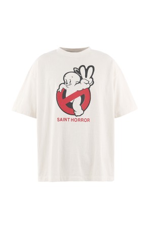 SS T-SHIRT / SAINT HORROR / WHITE (SM-MK8-0000-009)