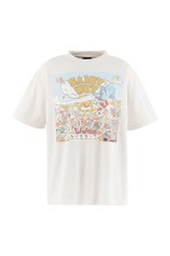 SS T-SHIRT / SAINT WET / WHITE (SM-MK8-0000-016)