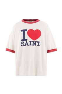 SS T-SHIRT / I LOVE SAINT / WHITE (SM-MK8-0000-018)