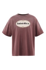 SS T-SHIRT / SAINT MXX / BURGUNDY (SM-MK8-0000-023)