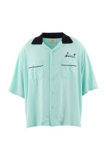 BOWLING SHIRT / TRUMP / SKY BLUE (SM-MK8-0000-037)