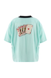 BOWLING SHIRT / TRUMP / PINK (SM-MK8-0000-036)