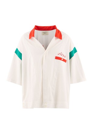 PIZZA SHIRT / SAINT / WHITE (SM-MK8-0000-038)