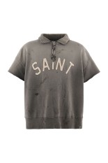 SS HALF ZIP SWEAT / SAINT / CHARCOAL (SM-MK8-0000-052)