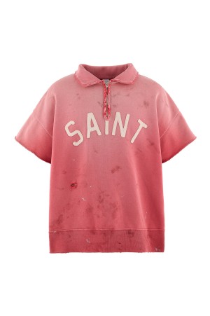 SS HALF ZIP SWEAT / SAINT / RED (SM-MK8-0000-053)