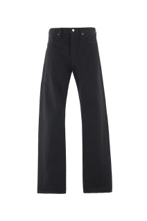 BLACK DENIM PANTS / STRAIGHT / BLACK (SM-MK8-0000-077)