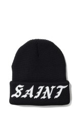 KNIT CAP / SAINT / BLACK (SM-MK8-0000-085)
