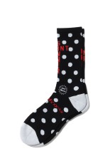 SOCKS / DOT / BLACK (SM-MK8-0000-100)