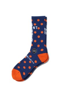 SOCKS / DOT / NAVY (SM-MK8-0000-102)