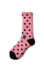 SOCKS / DOT / PINK+BLACK (SM-MK8-0000-104)