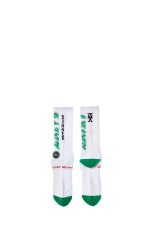 SOCKS / SAINT / WHITE+GREEN (SM-MK8-0000-108)