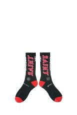SOCKS / SAINT / BLACK+RED (SM-MK8-0000-110)