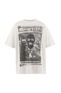 JR_SS T-SHIRT / MASK / WHITE (SM-MK8-0000-C02)