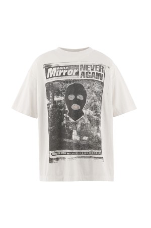 JR_SS T-SHIRT / MASK / WHITE (SM-MK8-0000-C02)