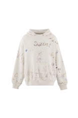 COCO_DOUBLE FACE HOODIE / WHITE (SM-MK8-0000-C17)