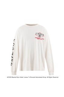 BTB_LS T-SHIRT / BEASTIEBOYS / WHITE (SM-MK8-0000-C24)