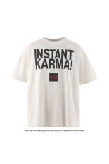 JL_SS T-SHIRT / INSTANT KARMA / WHITE (SM-MK8-0000-C26)