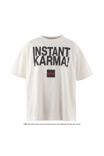 JL_SS T-SHIRT / INSTANT KARMA / WHITE (SM-MK8-0000-C26)
