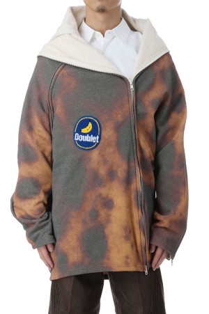 PEELABLE BANANA HOODIE - BROWN (26SS28CS422)