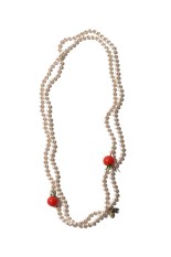 FOOD SAMPLE PEARL NECKLACE - TOMATO (26SS83AC43)