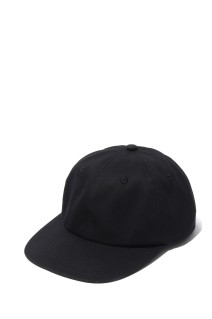 COTTON GABA 6PANEL CAP - BLACK (MEYYYY108C)