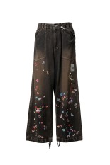 BAKER JEANS w STICKER / BLACK (J16PT124)