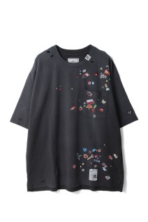 KIDS STICKER TEE / BLACK (J16TS821)