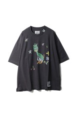 LEON KIDS DOODLE TEE / BLACK (J16TS862)