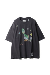 LEON KIDS DOODLE TEE / BLACK (J16TS862)